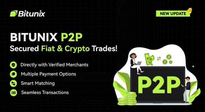 راهنمای کامل معاملات همتا به همتا (P2P) بیت یونیکس