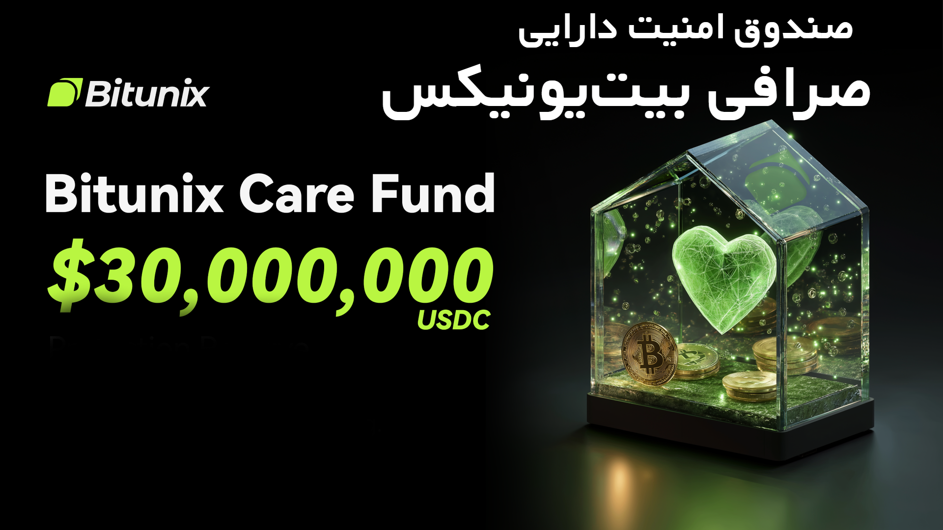 صندوق امنیت دارایی صرافی بیت‌یونیکس