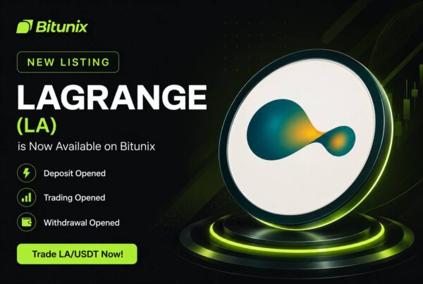 لیست شدن ارز Lagrange (LA) در صرافی Bitunix